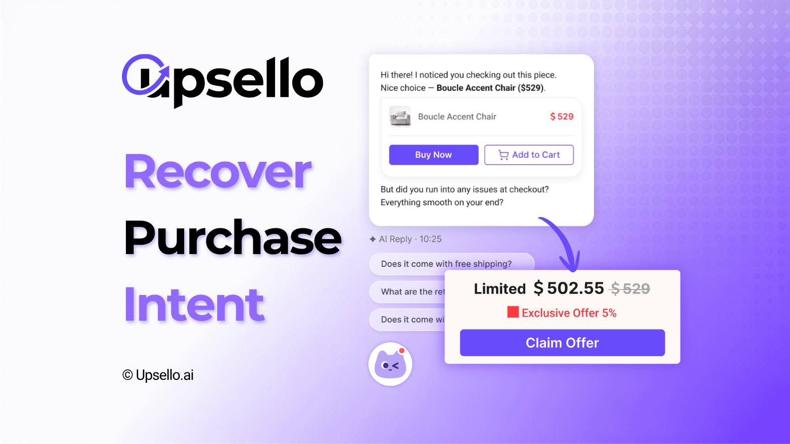 AI Checkout Recovery: Convert Exit Intent Into Sales